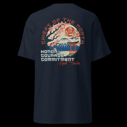 Chiefs of the North (NAF Misawa) "Honor, Courage, Commitment and Sushi" Mess Shirt - Image 10